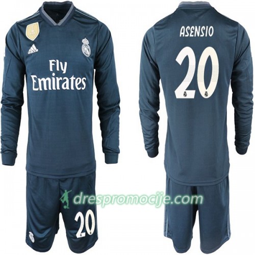 Real Madrid Dres ASENSIO 20 Dječji Gostujući 2018/19 Dugim Rukavima Real Madrid Dres ASENSIO 20 Dječji Gostujući 2018/19 Dugim Rukavima